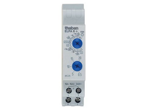 Theben - Elektronische trappenhuisautomaat 230V 50 60HZ 0,5 20/60M 1N - 0060003