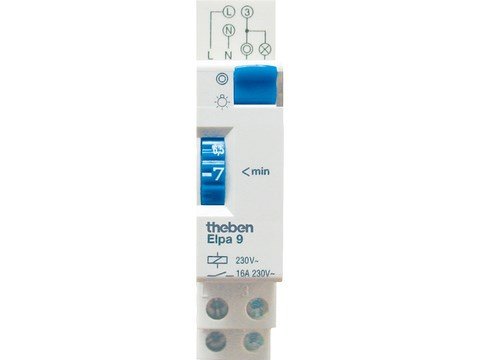 Theben - Elektromechanische trappenhuisautomaat 230V 50HZ 1 7M 1NO 16 - 0090001