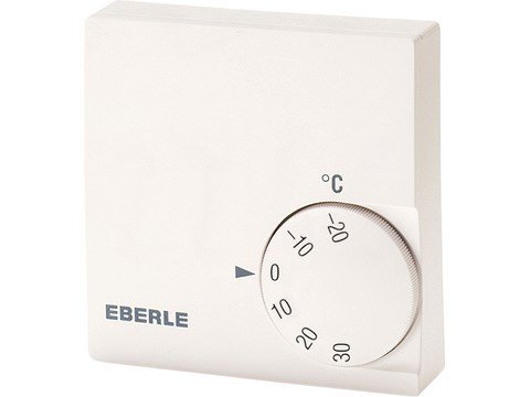 EBERLE - Ruimtethermostaat 220VAC 20° +30°C 1CO 5A - 111170851100