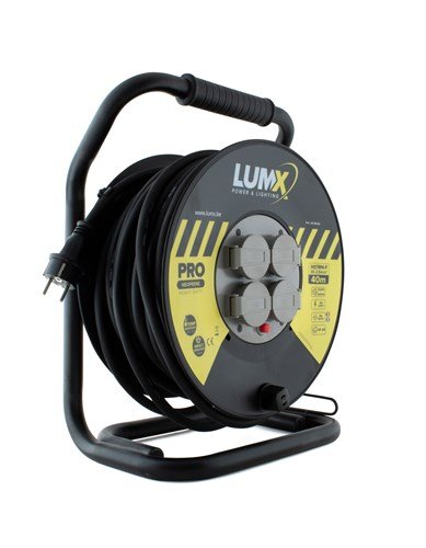 LumX - kabelhaspel PRO HO7RN F 3Gx2,5 kabel 40 m - LM 85140