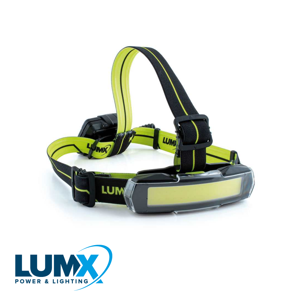 LumX - LED hoofdlamp TCT 640 herlaadbaar 3,7V 1900mAh / 640lm / Ult - LM 12600