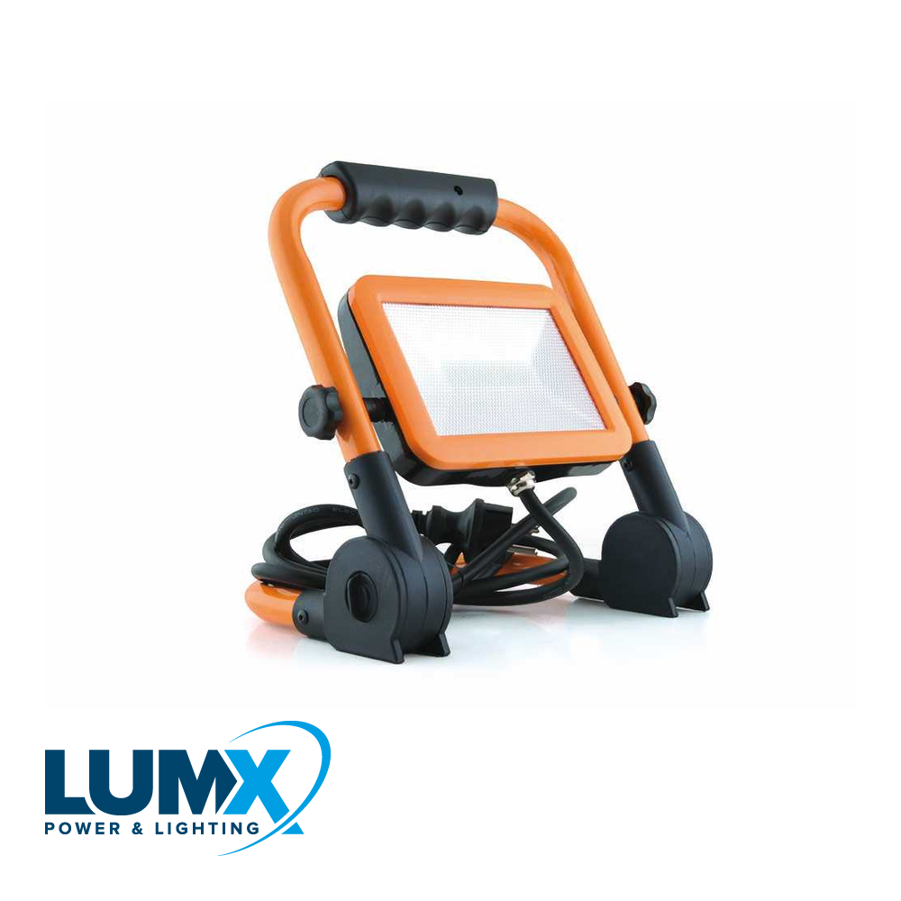LumX - LED straler F 20 plooibaar: 20W / 1,5 m H07RN F / IP65 - LM 36120
