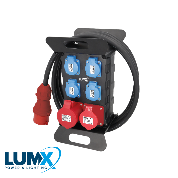 LumX - El. Verdeelkast 400V 12800W met zekering (BE FR) (EX LM - LM 47990