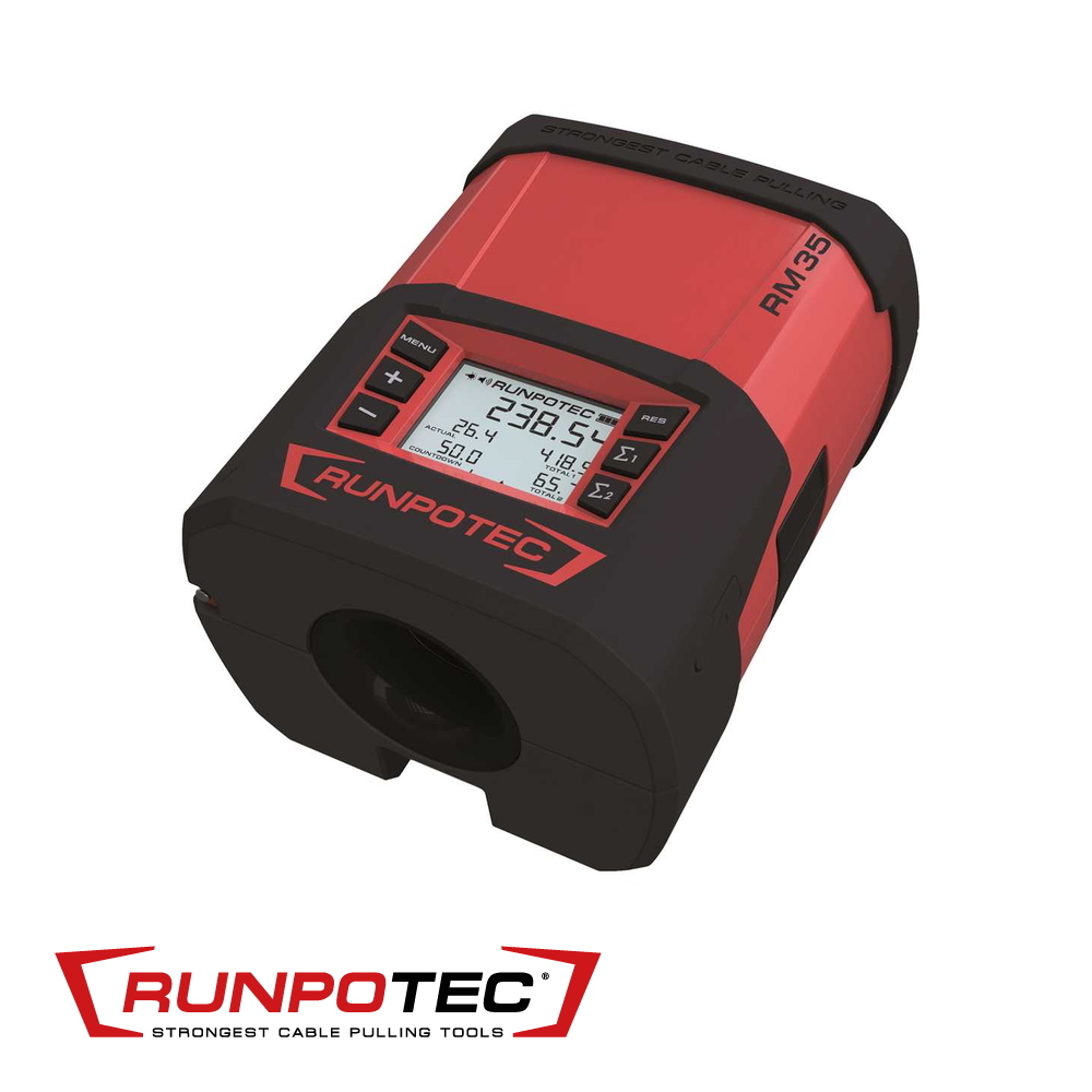 Runpotec - RUNPOMETER RM35 digitaal kabelmeetinstrument Ø 2 32 mm - RT 10172