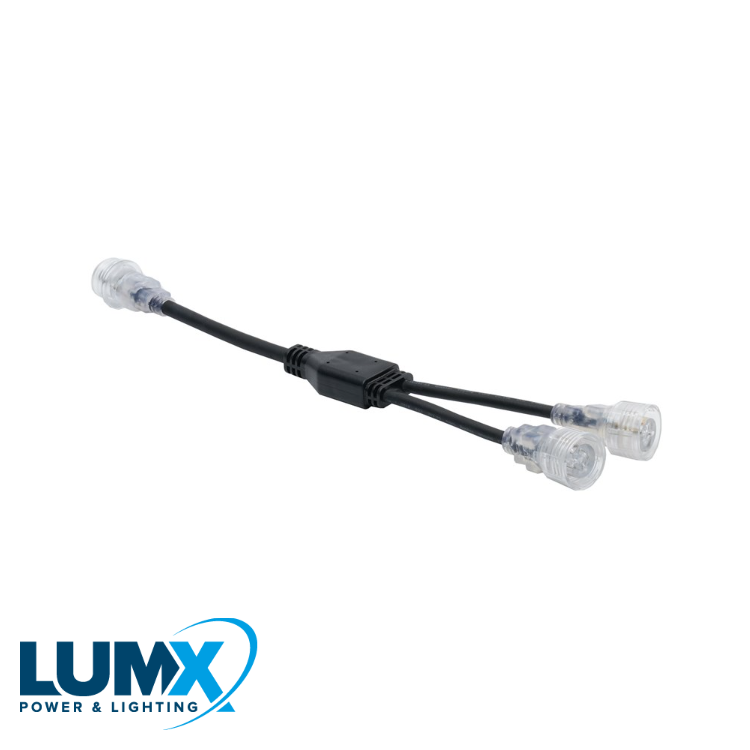 LumX - Y Connector voor High Power LED lichtslang B=16mm - LM 23166