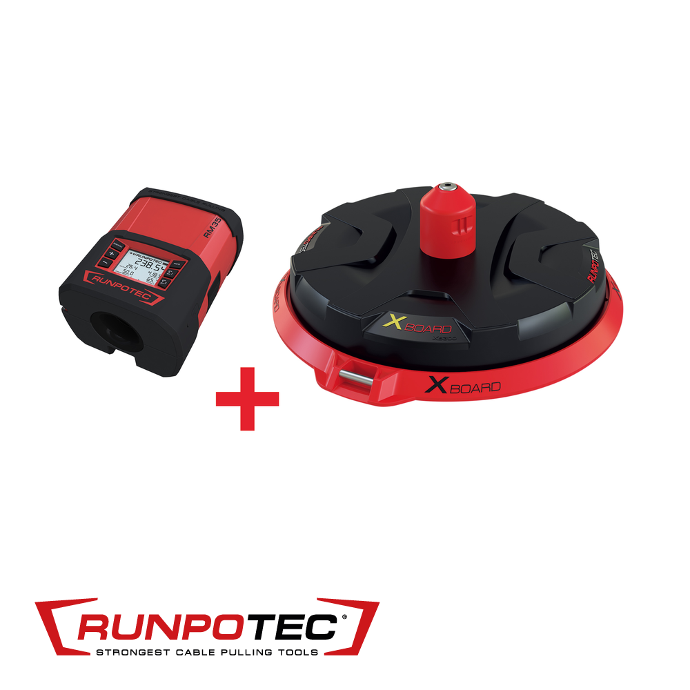 Runpotec - PROMOSET: RM35 + XB 300: kabellengte meetapparaat + X board - RT 11143