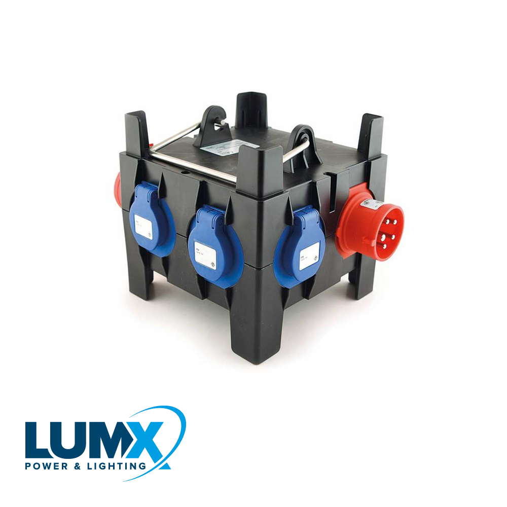 LumX - Verdeelkast IMST Serie stapelbaar EN 61439 In:CEE 16A 5P - LM 47110