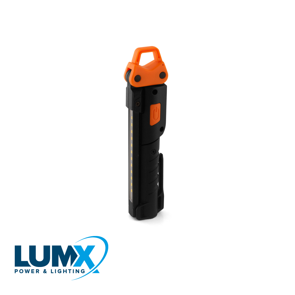 LumX - Inspectielamp SLIM LIGHT 3W SMD LED + 1W Herlaadbaar / I - LM 51030