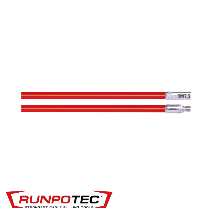 Runpotec - RUNPOSTICKS rood/hard Ø 7,5 mm/0,2953 in. - RT 10045