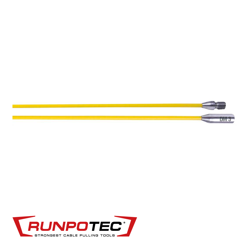 Runpotec - Glasvezelsticks Ø 3 mm set van 2 stuks x 0,45 m - RT 20457