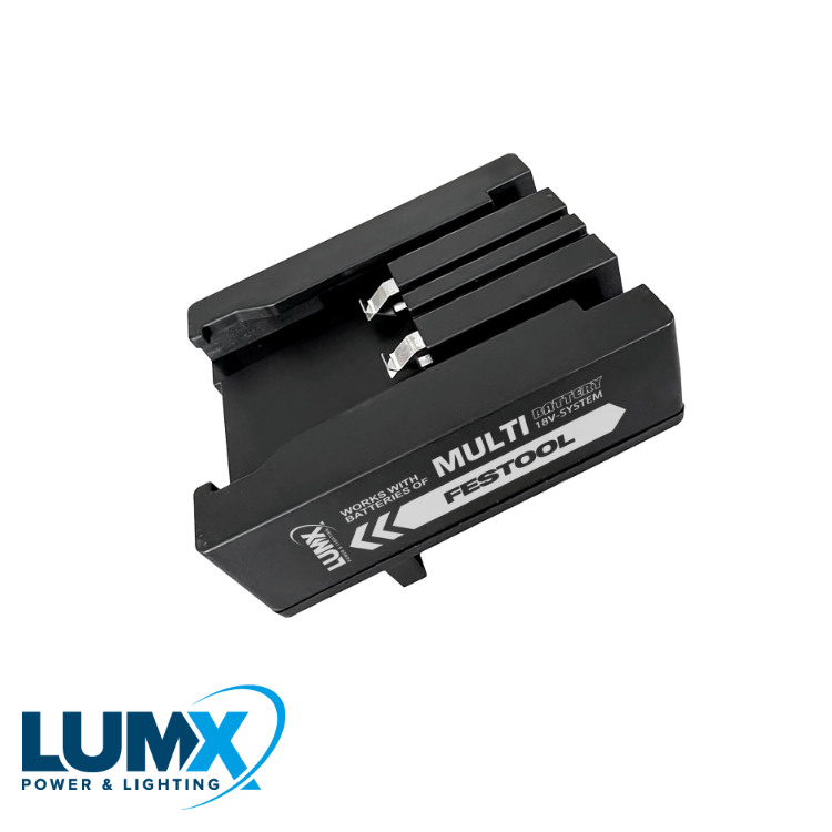 LumX - Adapter voor FESTOOL batterij / M serie + Galaxy Multi - LM 30108