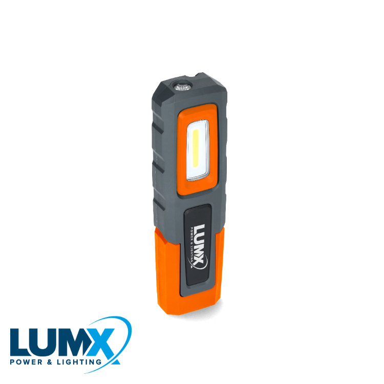 LumX - INSPEC LED DUO MINI 6W 600 lm Herlaadbaar - LM 52115