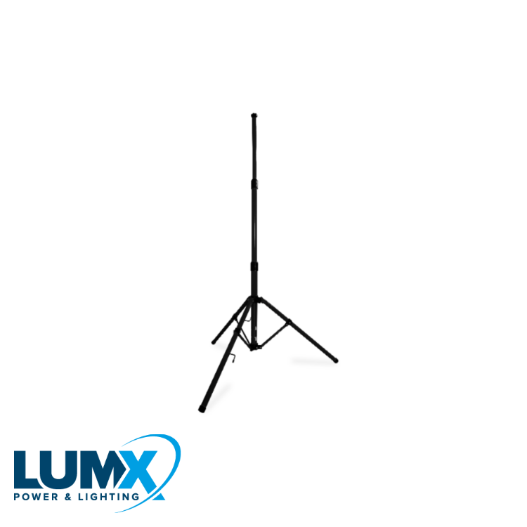 LumX - Statief voor TM & TRI LED Serie 69 > 166 cm incl. adapter - LM 0115J