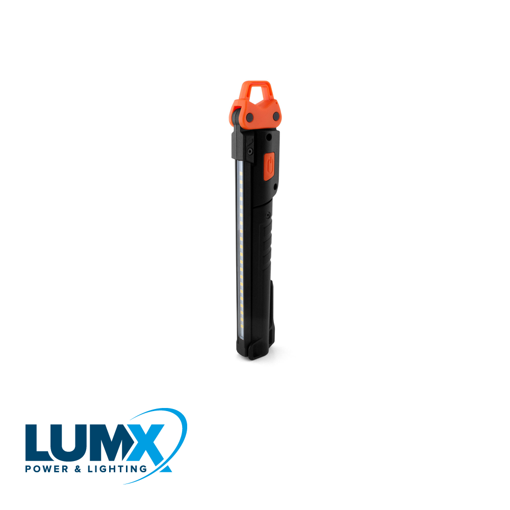 LumX - Inspectielamp SLIM LIGHT 5W SMD LED + 2,5W Herlaadbaar / - LM 51250