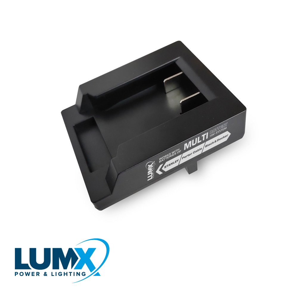 LumX - Adapter voor STANLEY BLACK & DECKER batterij / M seri - LM 30105