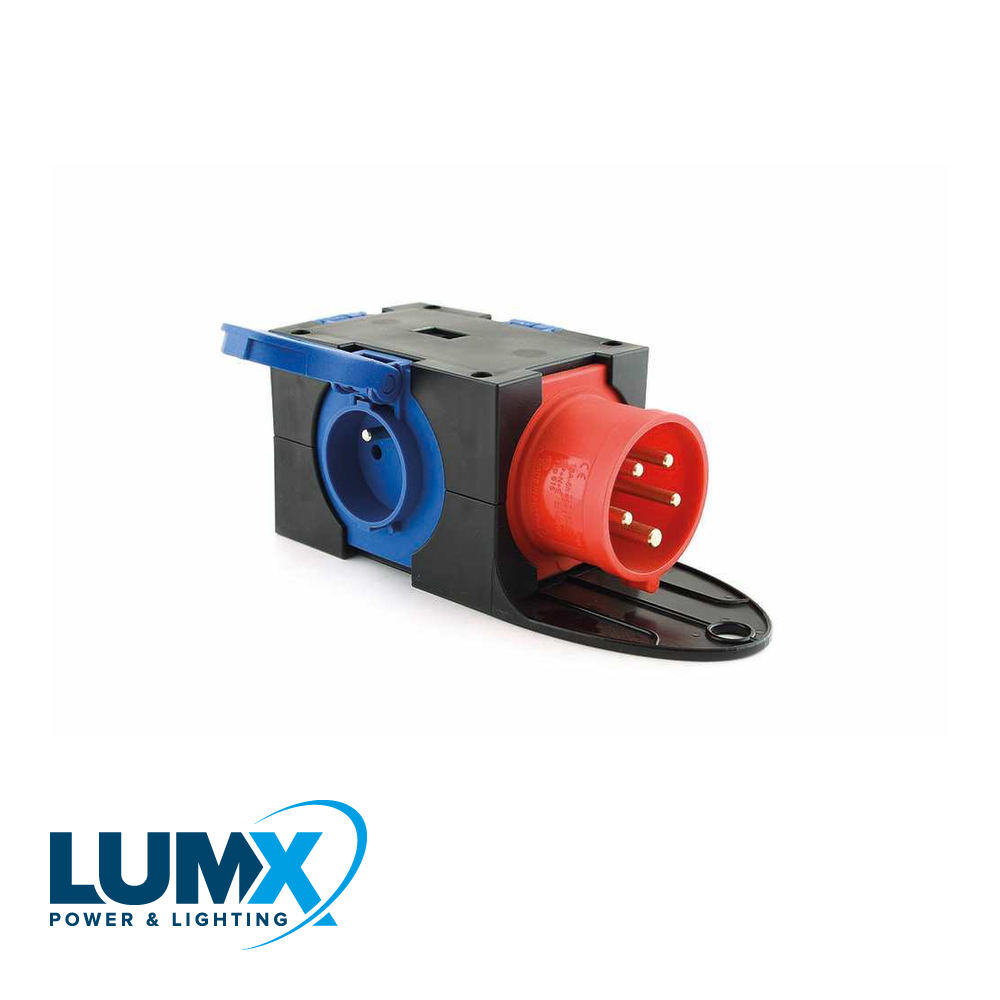LumX - PCE 9430478: CEE distributie box 'ST ANTON' / In: CEE 16A 5P - LM 46478