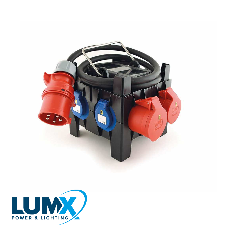 LumX - PCE 9030510 : IMST Mobile EN 61439/In:2 m HO7RN F CEE 32A 5P - LM 47117