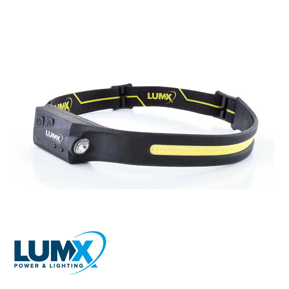 LumX - LED hoofdlamp HL 350 / 350lm / IPX4 - LM 12005