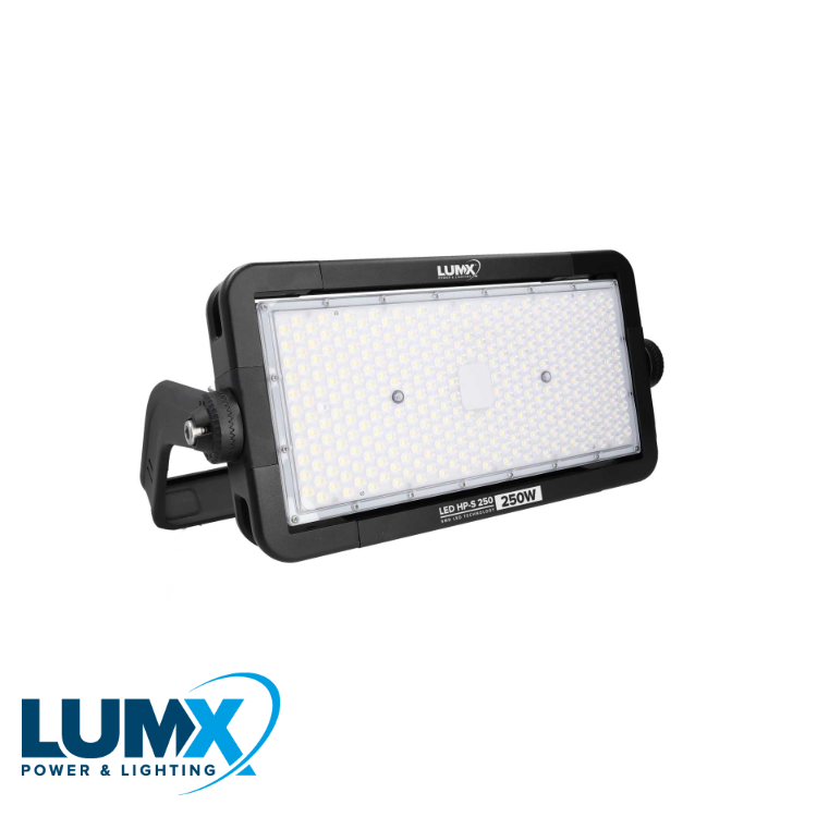 LumX - LED armatuur HP S 250: 250W / 5 m H07RN F / IP66 / 6500K / 3 - LM 62250