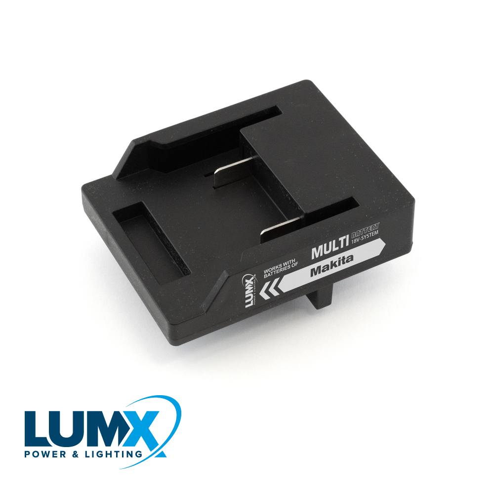 LumX - Adapter voor MAKITA batterij / M serie + Galaxy Multi B - LM 30102