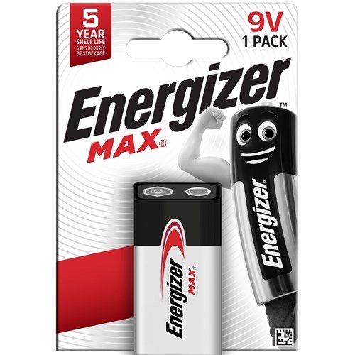 Energizer - MAX 6LR61 9V BL1 - MAX9VBL1