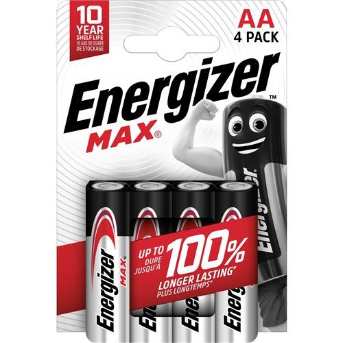 Energizer - MAX LR6 AA BL4 - 7638900341232