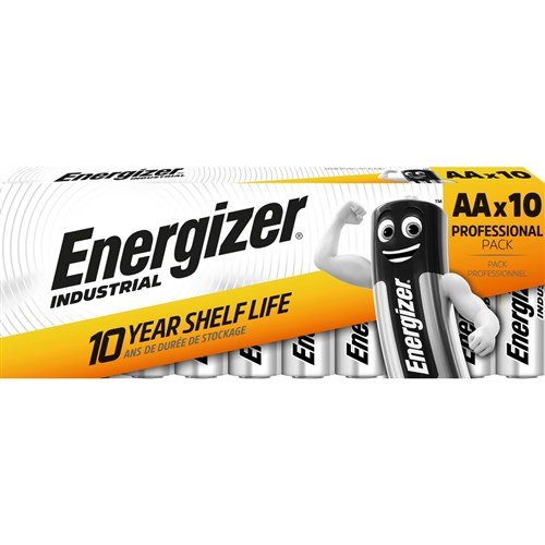 Energizer - INDUSTRIAL LR6 AA BOX10 - E9110