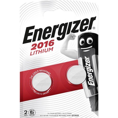 Energizer - BATTERIJ CR2016 BL2 - CR2016/2