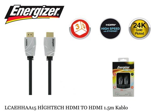 Energizer - Kab HDMI Highspd Ethernet 1,5m - LCAECHAA15