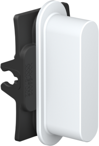 Niko - Rocker (1 onderdeel), Niko Home Control, steel white co - 154-46001