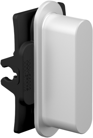 Niko - Rocker (1 onderdeel), Niko Home Control, alu grey - 155-46001