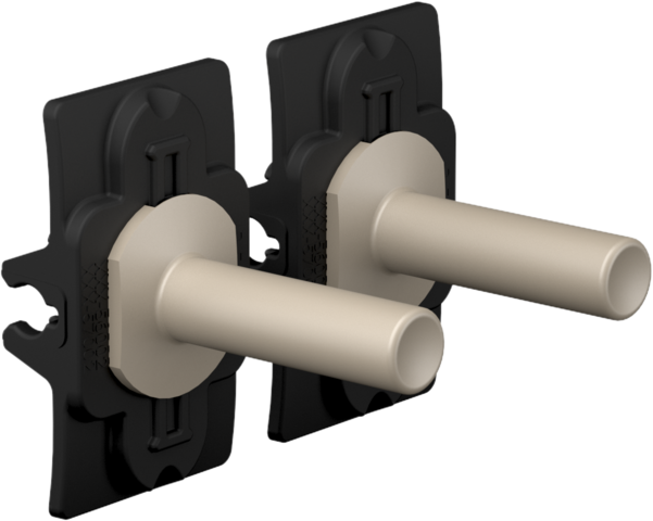 Niko - Toggle set (2 onderdelen), Niko Home Control, steel cha - 166-47002