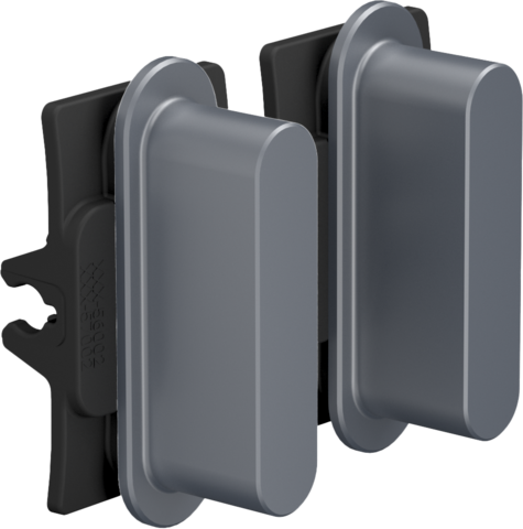Niko - Rocker set (2 onderdelen), Niko Home Control, alu blue - 226-46002