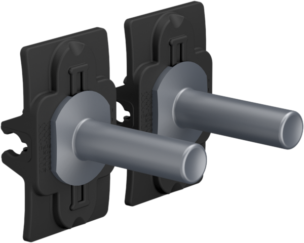 Niko - Toggle set (2 onderdelen), Niko Home Control, alu blue - 226-47002