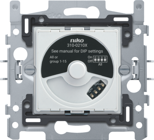 Niko - Sokkel voor DALI draaiknopdimmer - 310-02100