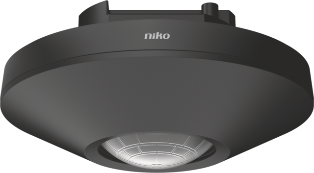 Niko - Bewegingsmelder M34HC, KNX®, 5 kanalen, 15 20 m, voor hoge p - 350-34014