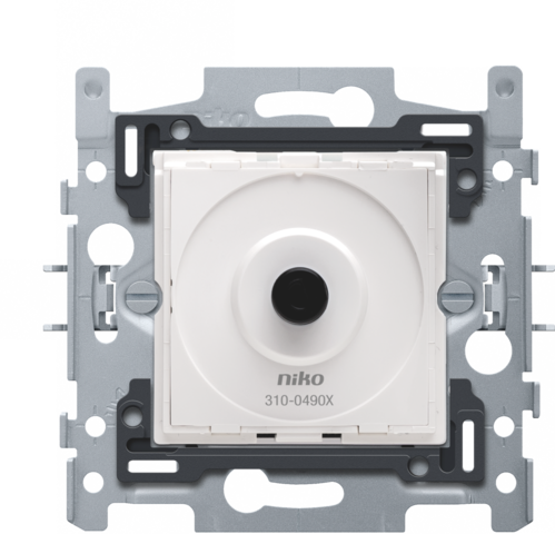 Niko - led dimmer zonder nuldraad inbouw draaiknop 200w - 310-04900