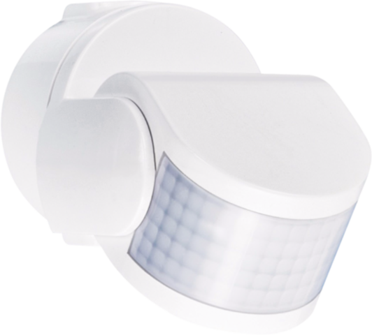 Niko - Bewegingsmelder, 230 V, 12 m, 200°, IP55, voor wand en plaf - 351-26450