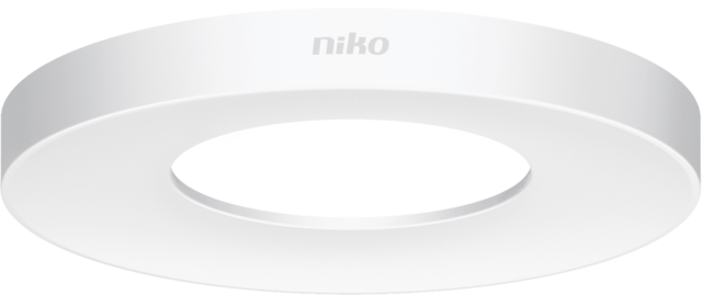Niko - Sierring voor P34MR melder, 105 mm diameter, wit - 390-34902