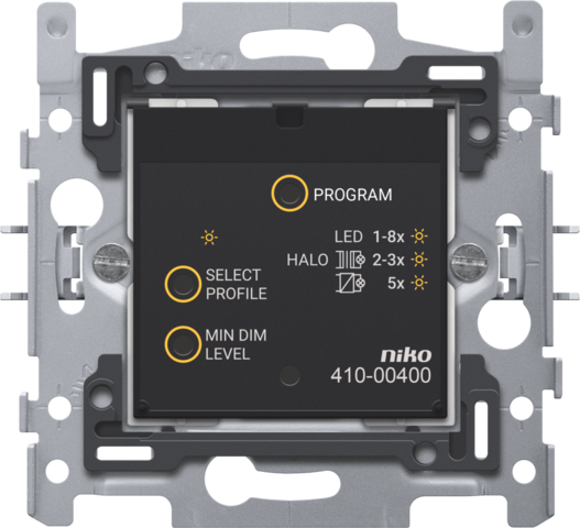 Niko - Slimme universele drukknopdimmer met RF zender en ontvanger - 410-00400