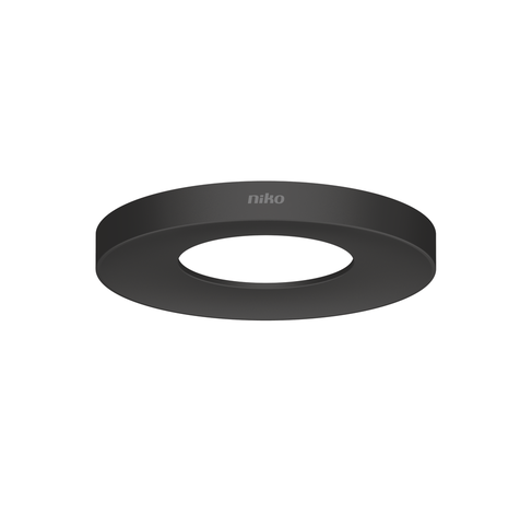 Niko - Sierring voor P34MR melder, zwart - 390-34012