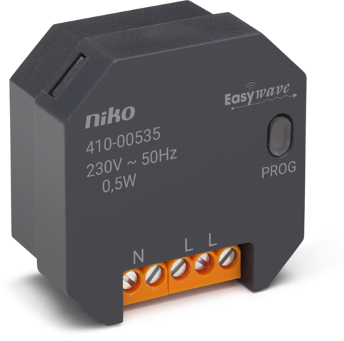 Niko - Repeater voor gebruik in RF installaties met onvoldoende rei - 410-00535