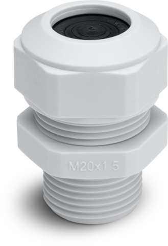 Niko - Spuitwaterdichte meerlaagse M20 wartel, grijs - 700-84002