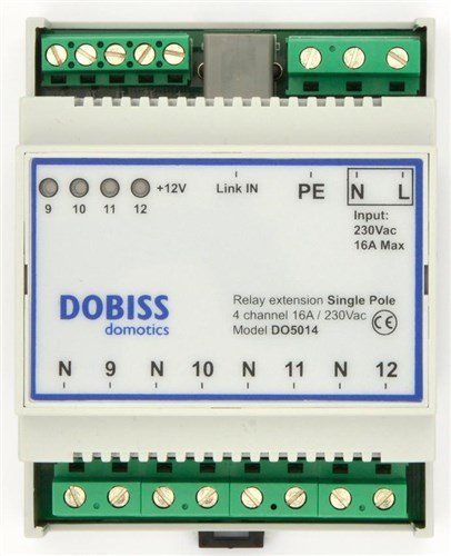 Dobiss - Relais uitbreidingsmodule enkel - DO5014