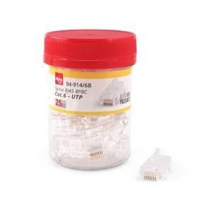 Elix - Alpha Elettronica® RJ45 stekker Cat.6 UTP - 34771