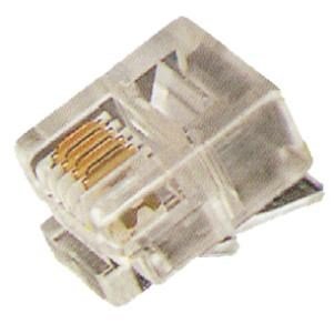 Elix - Mannelijke RJ14 6/4 krimp telefoonstekkers - 34416