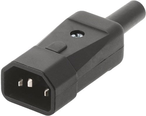 Bachmann - Stekker CEE T 65° C zwart - 915.171