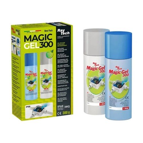 Raytech - Magic Gel 300 in fles IP68/IMQ (2 flessen van 150ml) - MAGICGEL-300