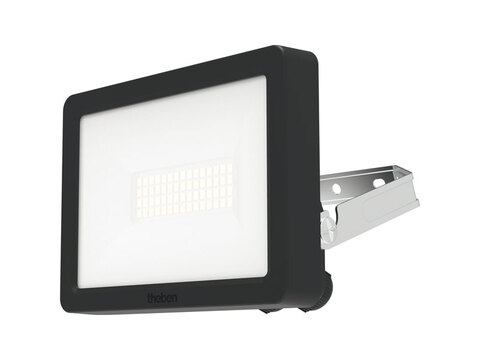 Theben - LED straler 10W ALU 230VAC 3000K 4000K zwarte afwerking - 1020671