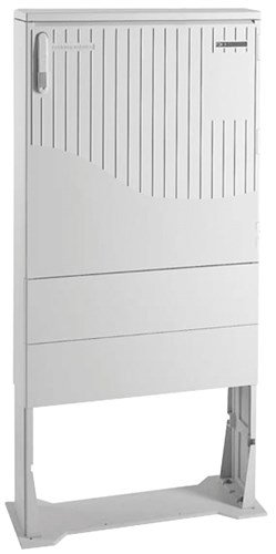 EBG - Voetpadkast DIN 0C 800x500x225 geribde deur - FCHE16C0